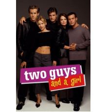 Два парня и девушка